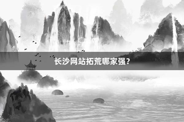 长沙网站拓荒哪家强？